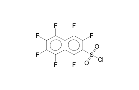 2-CHLOROSULPHONYLHEPTAFLUORONAPHTHALENE