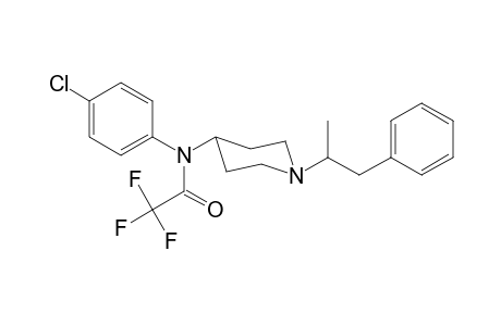 N-4-Chlorophenyl-N-[1-(1-phenylpropan-2-yl)piperidin-4-yl]trifluoroacetamide