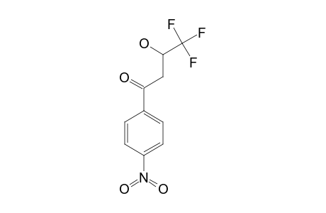4,4,4-Trifluoro-3-hydroxy-1-(4-nitrophenyl)-1-butanone