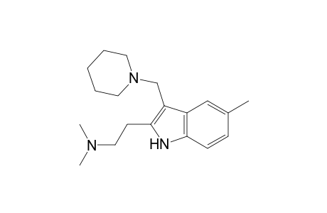 Dimethyl-[2-[5-methyl-3-(piperidinomethyl)-1H-indol-2-yl]ethyl]amine