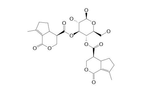IRIDOLINAROSIDE_B;3,4-BIS-7-DEOXYIRIDOLACTONIC_ACID_BETA-D-GLUCOPYRANOSIDE