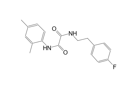 ethanediamide, N~1~-(2,4-dimethylphenyl)-N~2~-[2-(4-fluorophenyl)ethyl]-