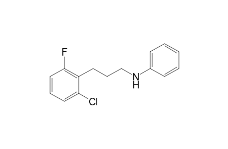 N-(3-(2-Chloro-6-fluorophenyl)propyl)aniline