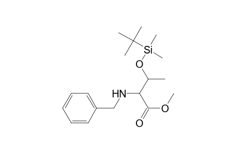 Methyl N-Benzyl-O-(tert-butyldimethylsilyl)-L-threoninate
