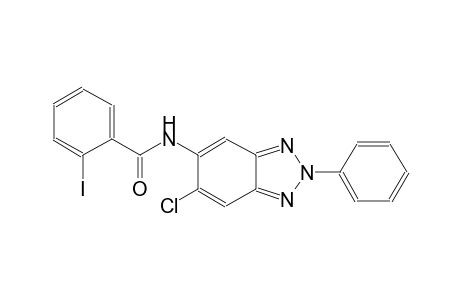 N-(6-chloro-2-phenyl-2H-1,2,3-benzotriazol-5-yl)-2-iodobenzamide