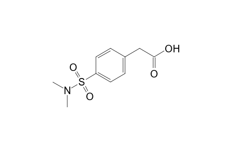 [p-(dimethylsulfamoyl)phenyl]acetic acid