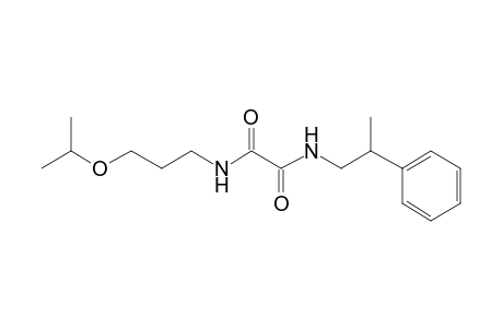 Oxamide, N-(3-isopropoxypropyl)-N'-(2-phenylpropyl)-