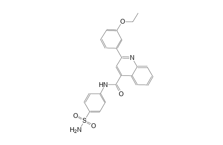 N-[4-(aminosulfonyl)phenyl]-2-(3-ethoxyphenyl)-4-quinolinecarboxamide
