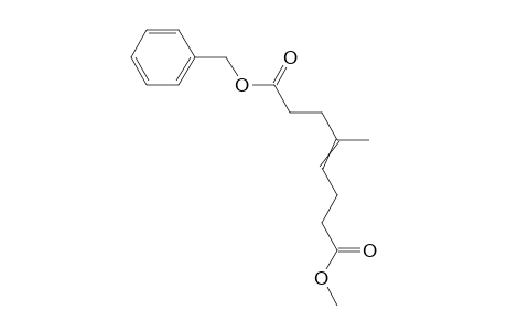 Benzyl methyl 4-methyl-4-octenedioate