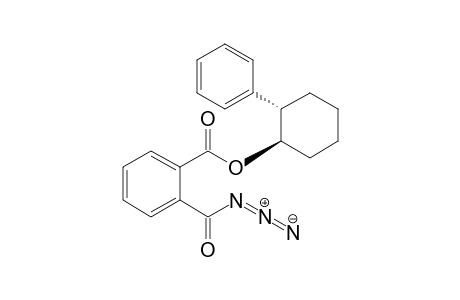 2-(2-Phenylcyclohexyloxycarbonyl)benzoylazide