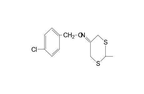 2-methyl-m-dithian-5-one, O-(p-chlorobenzyl)oxime