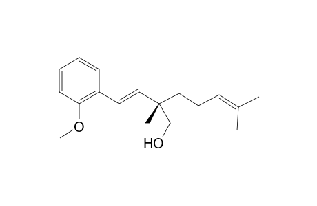 (2S)-2-[(E)-2-(Methoxyphenyl)ethenyl]-2,6-dimethylhept-5-enal