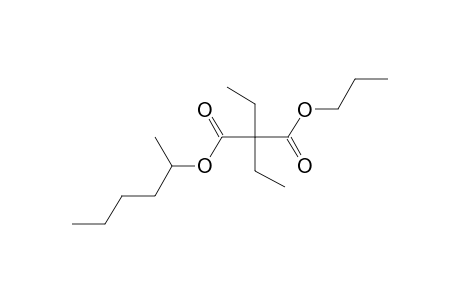 Diethylmalonic acid, 2-hexyl propyl ester