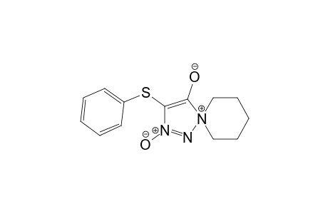 1,2-Diaza-5-azoniaspiro[4.5]deca-1,3-diene, 4-hydroxy-3-(phenylthio)-, hydroxide, inner salt, 2-oxide