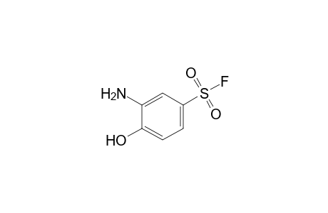 Benzenesulfonyl fluoride, 3-amino-4-hydroxy-