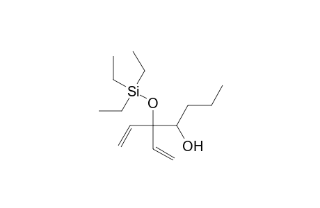 1-Hepten-4-ol, 3-ethenyl-3-[(triethylsilyl)oxy]-