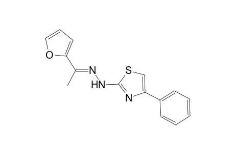 (E)-4-Phenyl-[2-[2-(1-furan-2-yl)ethylidene]hydrazinyl]thiazole