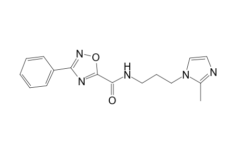 1,2,4-Oxadiazole-5-carboxamide, N-[3-(2-methyl-1H-imidazol-1-yl)propyl]-3-phenyl-