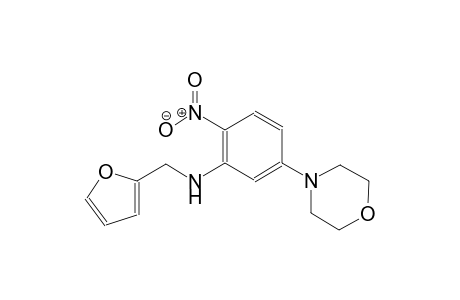 2-furanmethanamine, N-[5-(4-morpholinyl)-2-nitrophenyl]-