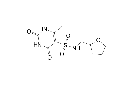 2,4-Diketo-6-methyl-N-(tetrahydrofurfuryl)-1H-pyrimidine-5-sulfonamide