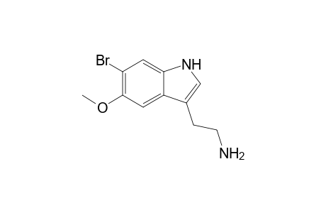 2-(6-bromanyl-5-methoxy-1H-indol-3-yl)ethanamine
