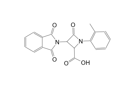 2-azetidinecarboxylic acid, 3-(1,3-dihydro-1,3-dioxo-2H-isoindol-2-yl)-1-(2-methylphenyl)-4-oxo-