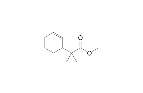 Methyl 2,2-dimethyl-2-(2'-cyclohexen-1'-yl)acetate