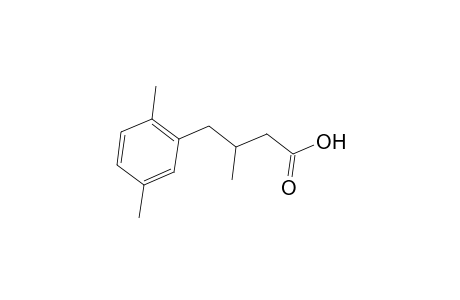 Butyric acid, 3-methyl-4-(2,5-xylyl)-
