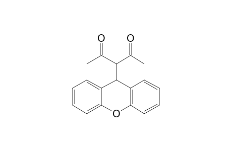 3-(9H-xanthen-9-yl)-2,4-pentanedione