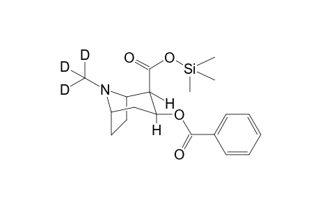 Benzoylecgonine-D3 TMS