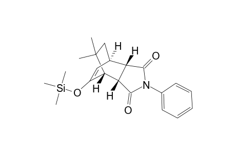 (3aR*,4S*,7R*,7aS*)-3a,4,7,7a-Tetrahydro-9,9-dimethyl-2-phenyl-5-(trimethylsiloxy)-4,7-ethanoisoindole-1,3-dione