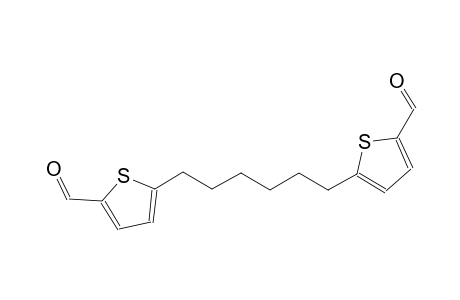 5-[6-(5-formyl-2-thienyl)hexyl]-2-thiophenecarbaldehyde
