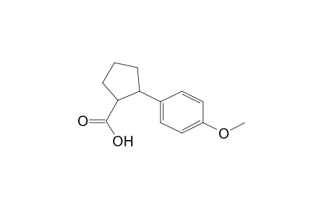 2-(4-Methoxyphenyl)cyclopentanecarboxylic acid