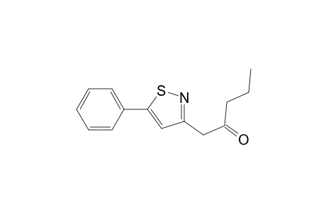 1-(5-phenyl-1,2-thiazol-3-yl)pentan-2-one