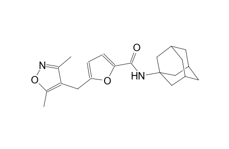 N-(1-adamantyl)-5-[(3,5-dimethyl-4-isoxazolyl)methyl]-2-furamide