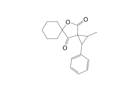 1-Methyl-2-phenyl-11-oxadispiro[2.1.5.2]dodecane-4,12-dione