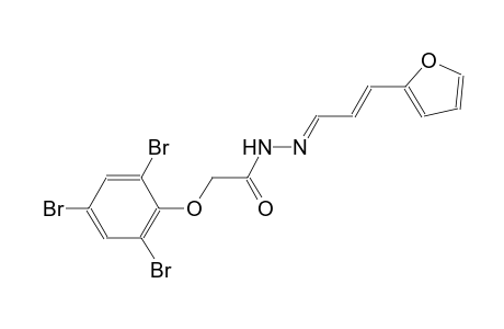 acetic acid, (2,4,6-tribromophenoxy)-, 2-[(E,2E)-3-(2-furanyl)-2-propenylidene]hydrazide