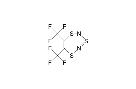 1,3,5,2,4-Trithia(3-SIV)diazepine, 6,7-bis(trifluoromethyl)-