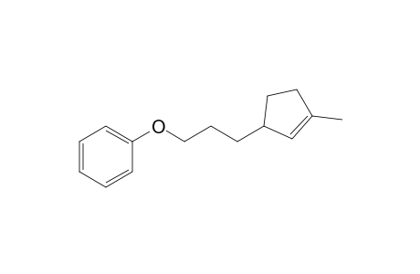 3-(3-Methyl-1-cyclopent-2-enyl)propoxybenzene