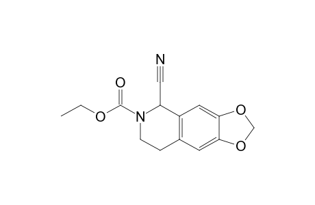 1,3-Dioxolo[4,5-g]isoquinoline-6(5H)-carboxylic acid, 5-cyano-7,8-dihydro-, ethyl ester