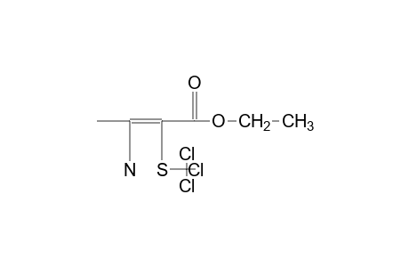 3-AMINO-2-[(TRICHLOROMETHYL)THIO]CROTONIC ACID, ETHYL ESTER