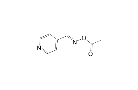 4-Pyridinecarboxaldehyde, o-acetyloxime, (E)-