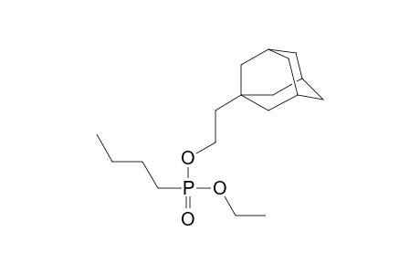 Butylphosphonic acid, 2-(1-adamantyl)ethyl ethyl ester