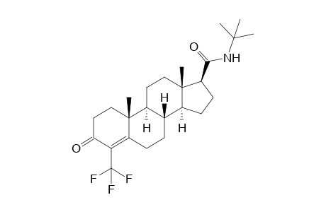 (8S,9S,10R,13S,14S,17S)-N-tert-butyl-10,13-dimethyl-3-oxidanylidene-4-(trifluoromethyl)-1,2,6,7,8,9,11,12,14,15,16,17-dodecahydrocyclopenta[a]phenanthrene-17-carboxamide