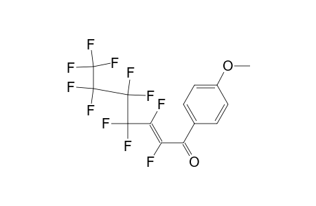 (E)-Perfluorohex-1-enyl 4-methoxyphenyl ketone