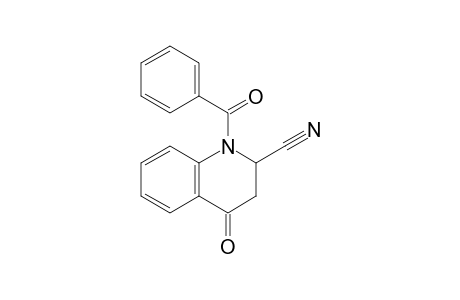 1-benzoyl-4-keto-2,3-dihydroquinoline-2-carbonitrile