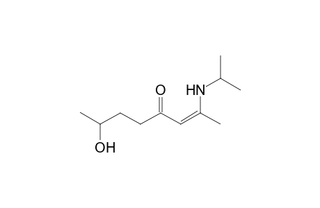 (Z)-7-hydroxy-2-(isopropylamino)oct-2-en-4-one