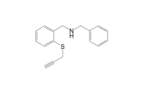 N-benzyl-1-(2-(prop-2-yn-1-ylthio)phenyl)methanamine