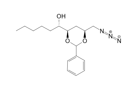 (2S*,4R*,5S*)-1-Azido-2,4-O-benzylidenedecan-5-ol