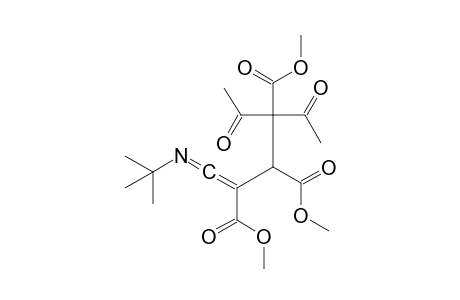 Dimethyl 2-(N-tert-butyliminomethylidene)-3-(1-acetyl-1-methoycarbonyl-2-oxopropyl)succinate